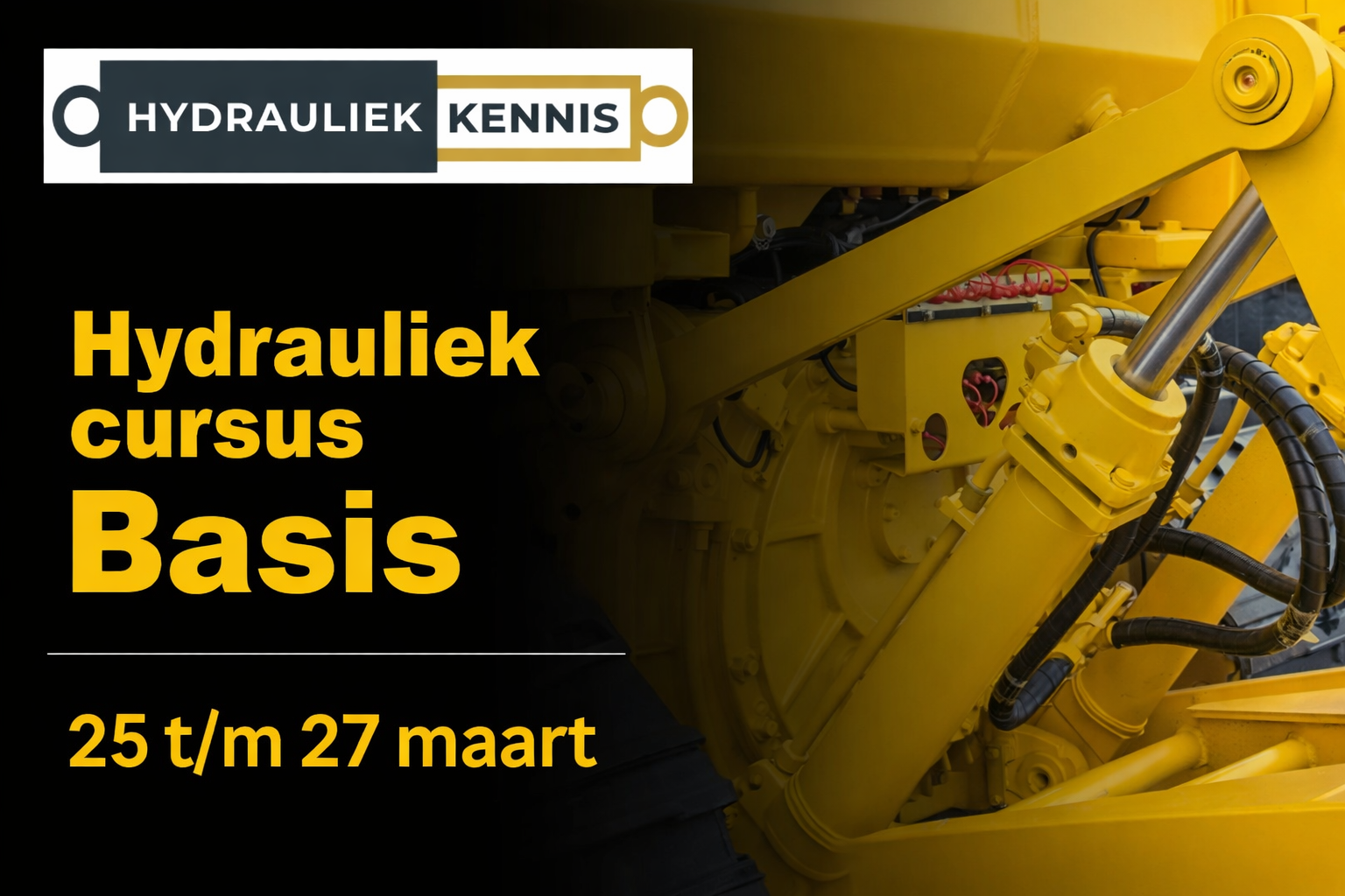 Praktische hydrauliekcursus op 25, 26 en 27 maart