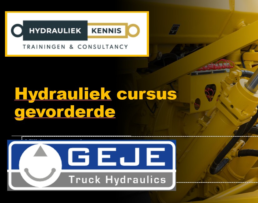 Laatste hydrauliektraining voor de zomervakantie bij GEJE Truck Hydraulics