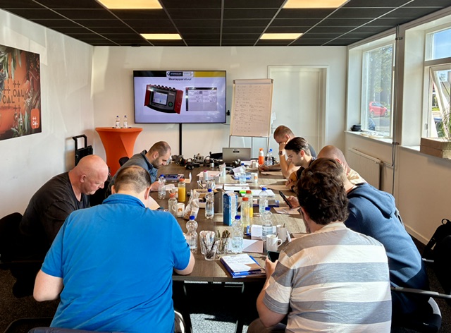 Cursus Hydrauliek Basis succesvol afgerond